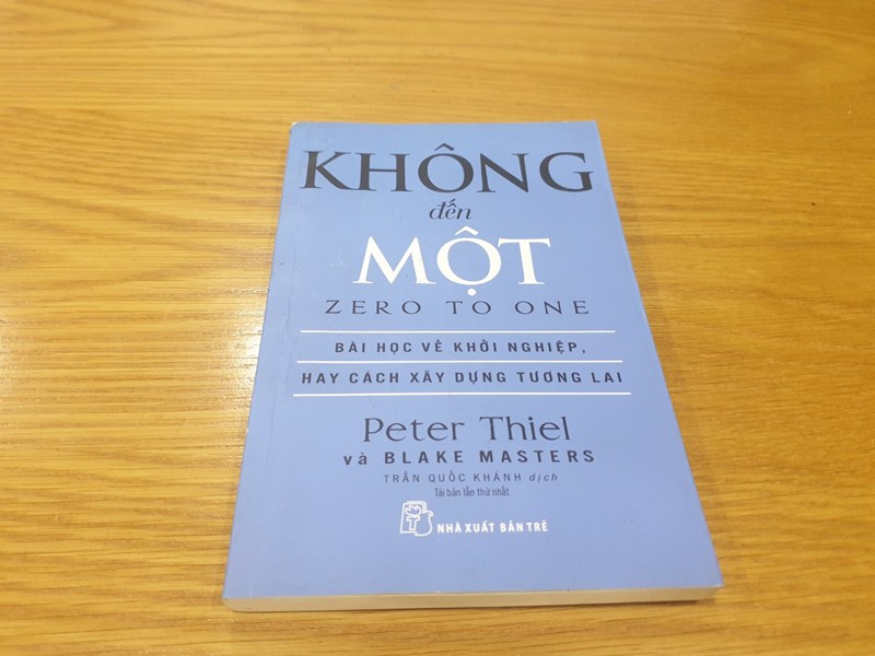 Sách Không Đến Một (Zero to One) - Peter Thiel